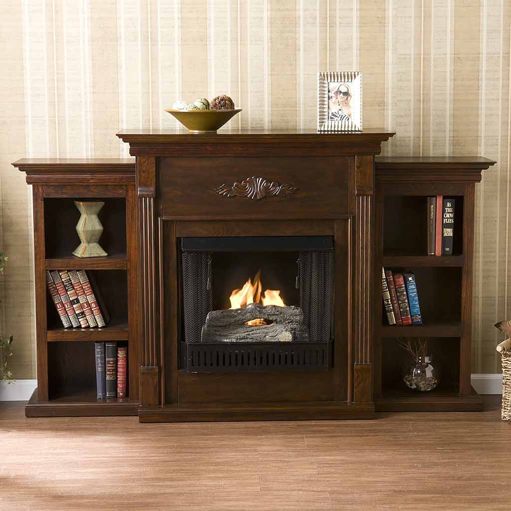 12 Cozy & Beautiful Fireplaces http://www.beautifuldesignmadesimple.com a fireplace from Ventless Fireplace adds warmth to a space
